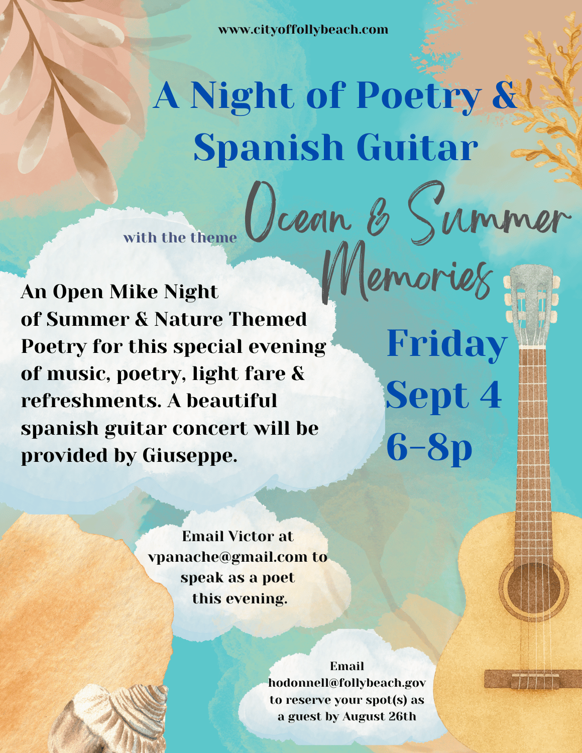 A Night of Poetry & Spanish Guitar